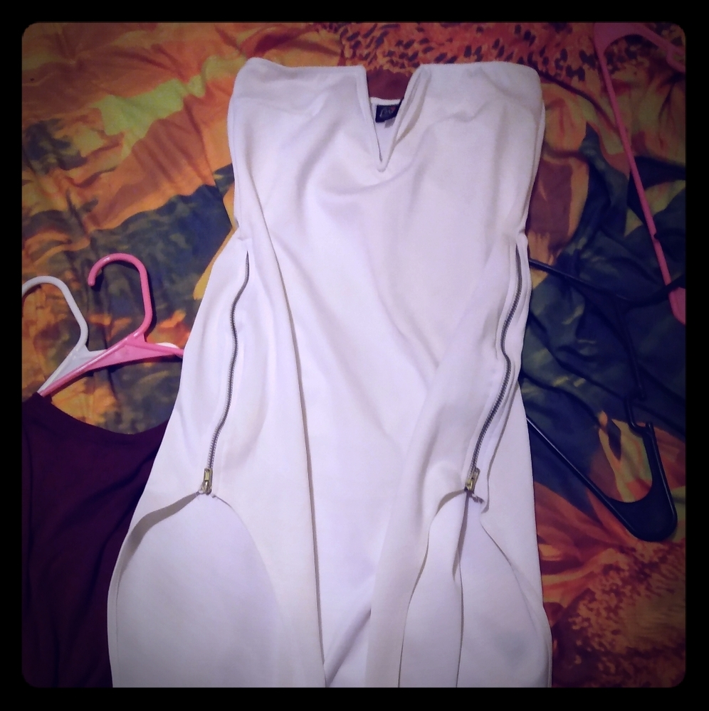 Sexy white dress